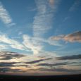 The sky of Glastonbury Tor #4, England