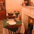 Dining room at the B & B in Salisbury, England