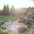 The garden of the Chalice Well, England