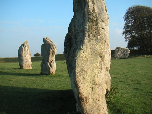 The stone circle in Avebury #2, England