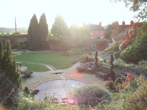 The garden of the Chalice Well, England